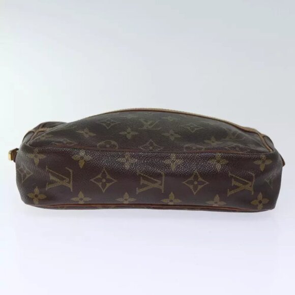 LOUIS VUITTON Monogram Compiegne 23 Clutch Bag M51847 LV Auth th4888 - Picture 7 of 16